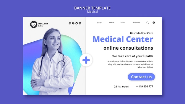 Design de modelo médico gradiente