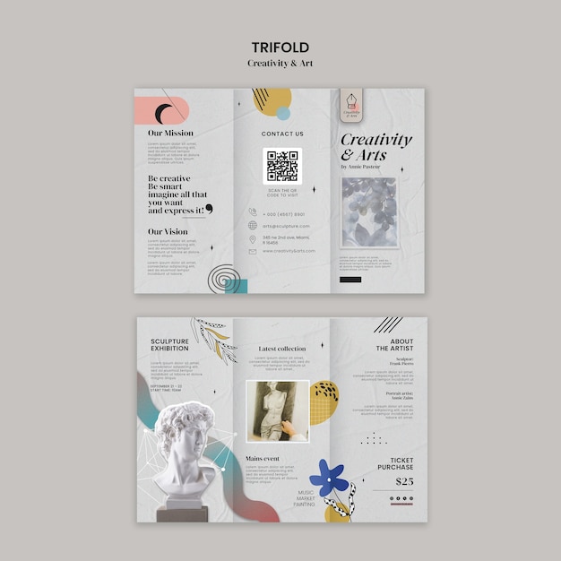 Design de modelos de criatividade e artes