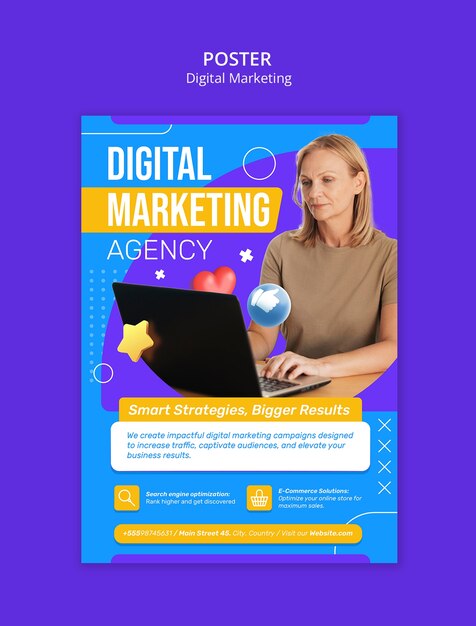 Design de modelos de marketing digital