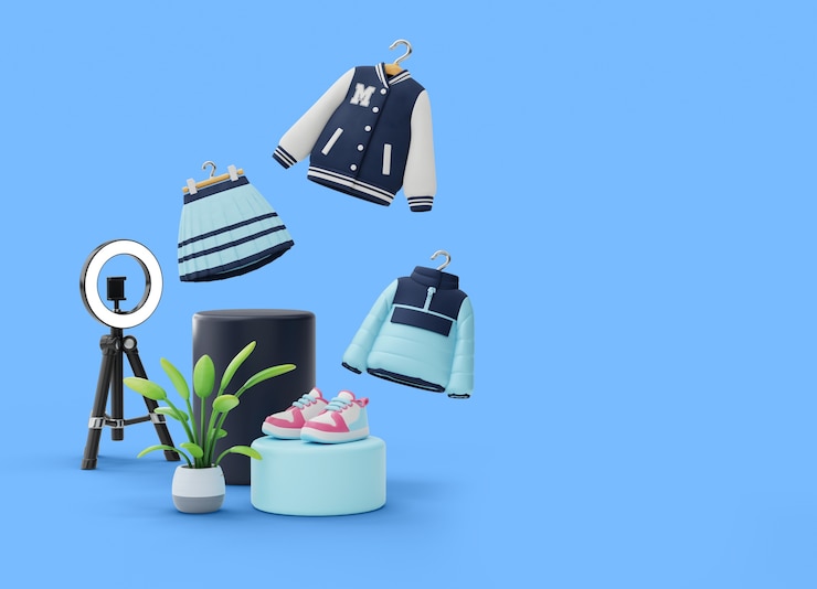 PSD grátis design de naturezas mortas influente na moda