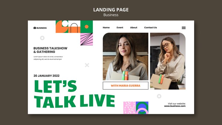PSD grátis design de negócios de design plano