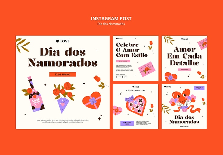 PSD grátis dia dos namorados teamplte design