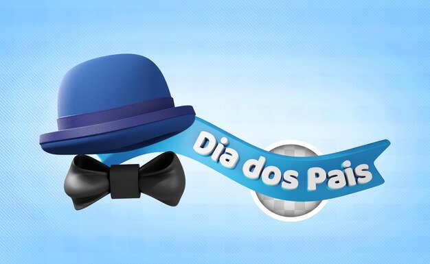 Dia dos Pais Dia dos Pais 3d ilustração