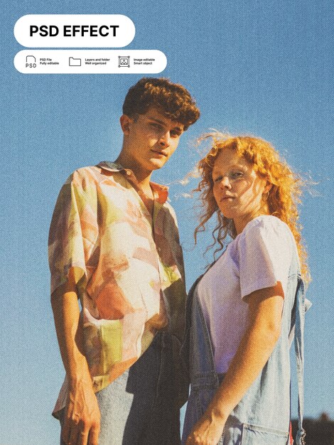 Efeito de foto vintage