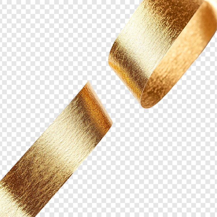 PSD grátis elegante desenho de fita dourada uma textura luxuosa