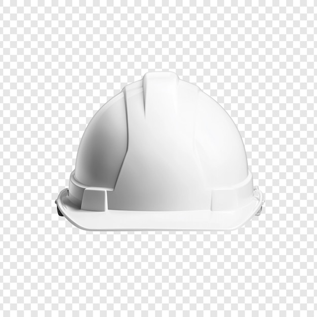 Equipamento de segurança de capacete branco Proteção de obras de construção