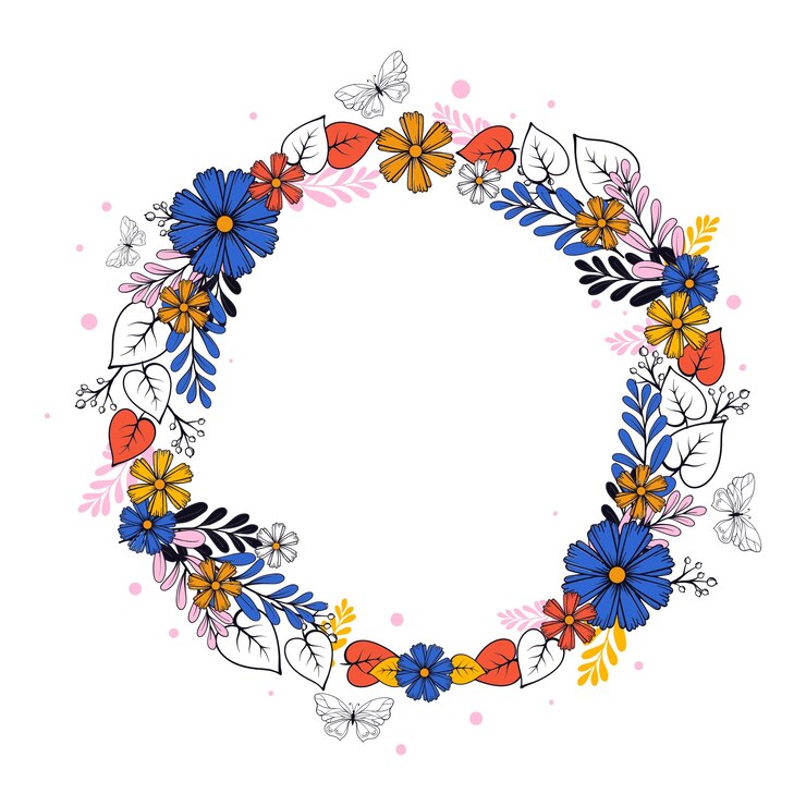 PSD grátis estrutura floral