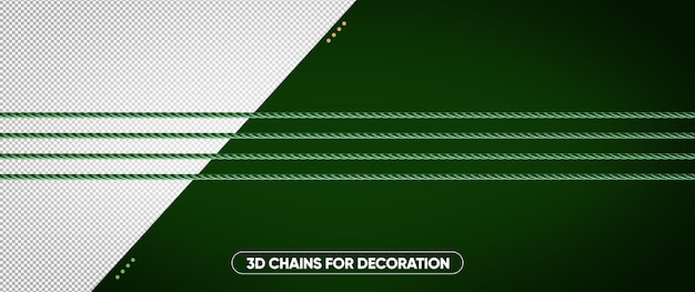 Fio 3d para decoração de natal