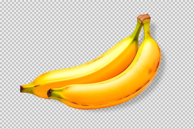 PSD grátis foto de bananas isoladas sobre um fundo transparente