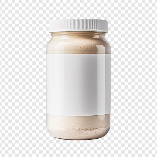 PSD grátis frasco recipiente de proteína em pó