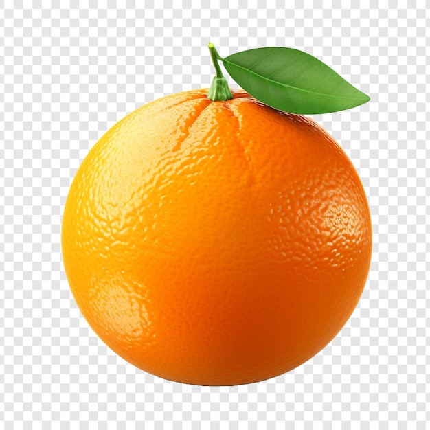 PSD grátis fruto de laranja isolado sobre fundo transparente