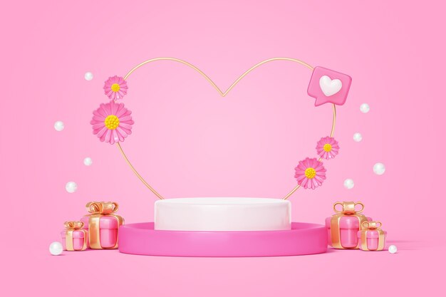 Fundo do pódio de vendas de amor