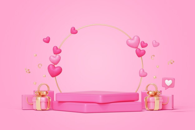 Fundo do pódio de vendas de amor