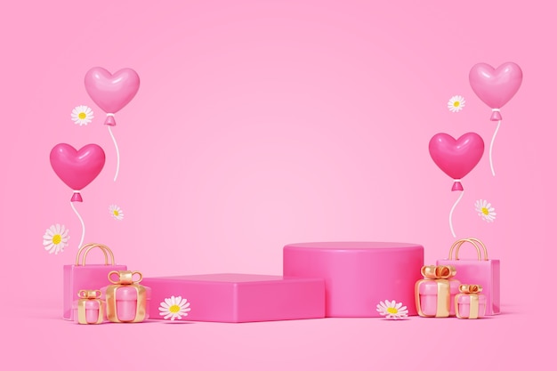 Fundo do pódio de vendas de amor