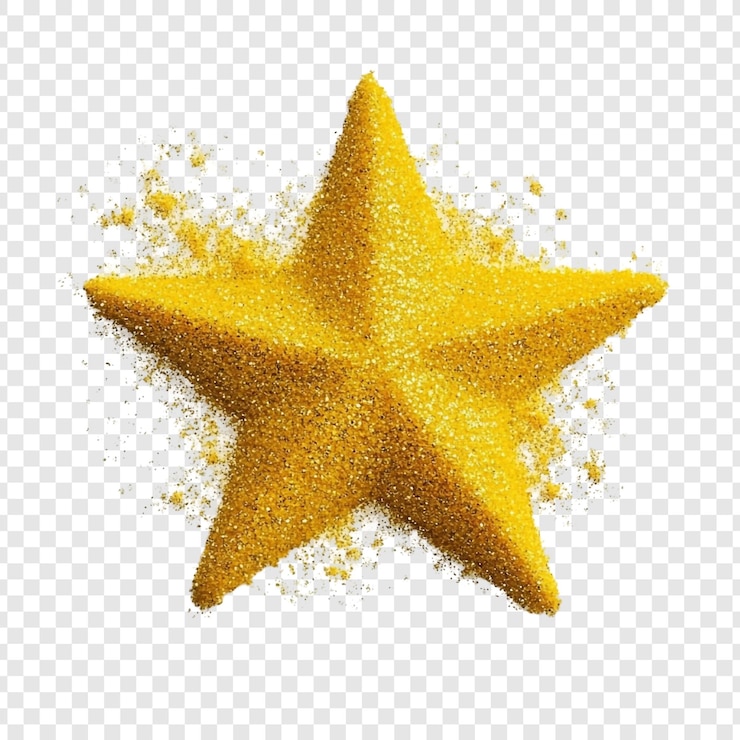 PSD grátis golden starburst uma celebração brilhante