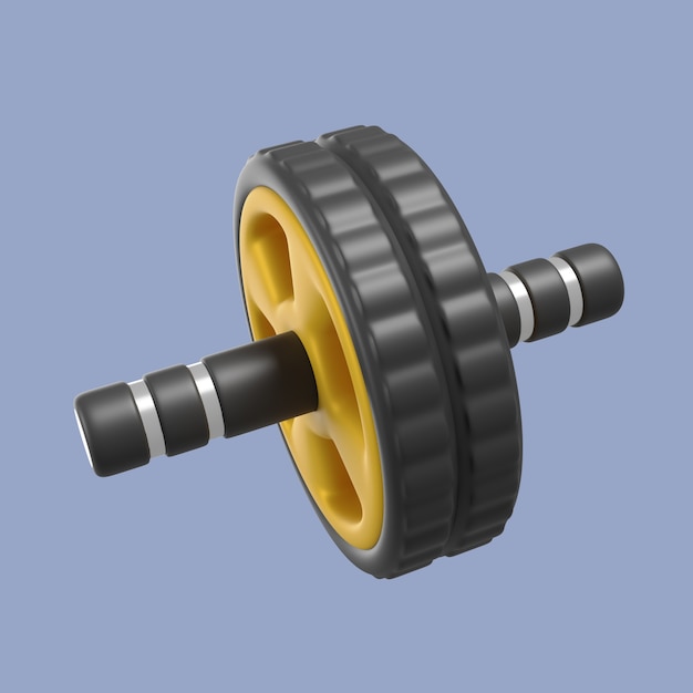 ícone 3D para academia e exercícios