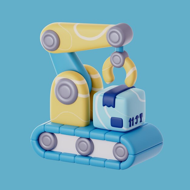 Ícone 3D para gestão de produtos