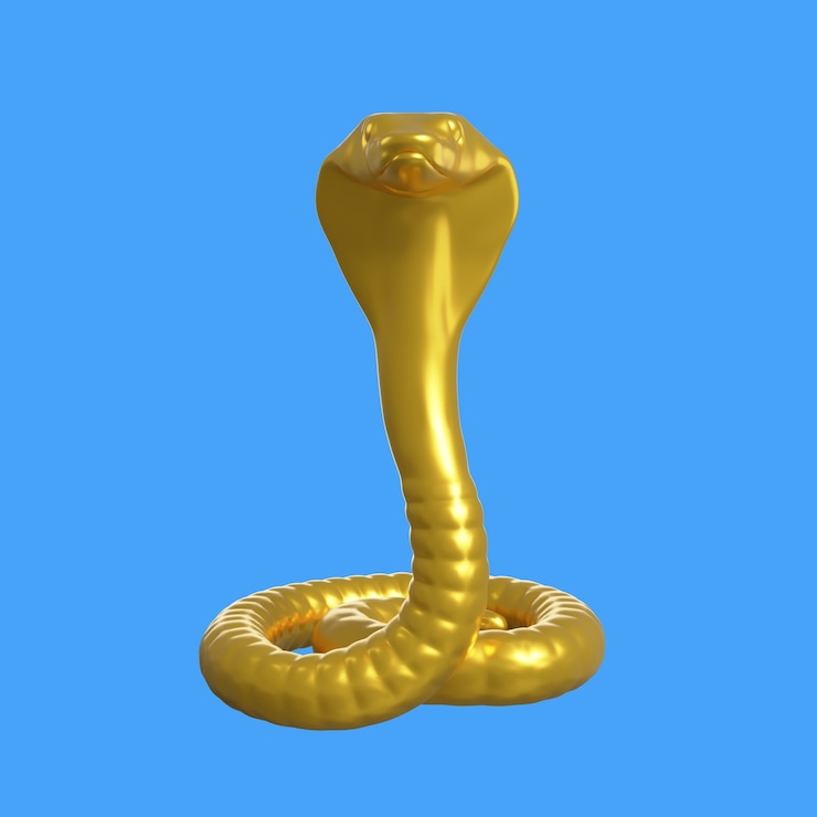 PSD grátis ícone da cobra do egito
