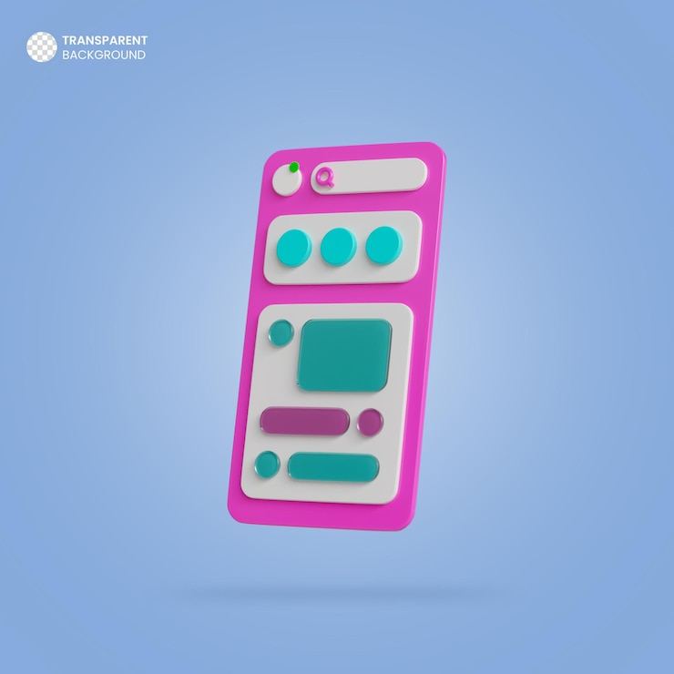 PSD grátis ícone de interface de interface do usuário de conversa 3d de bolha de fala