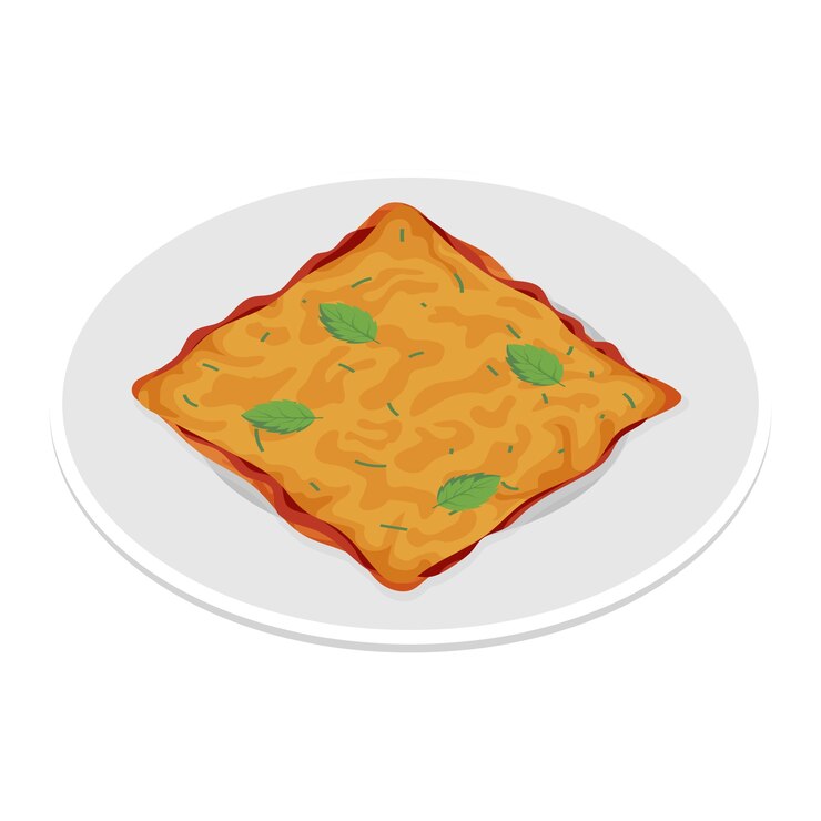 PSD grátis ilustração de comida italiana isolada
