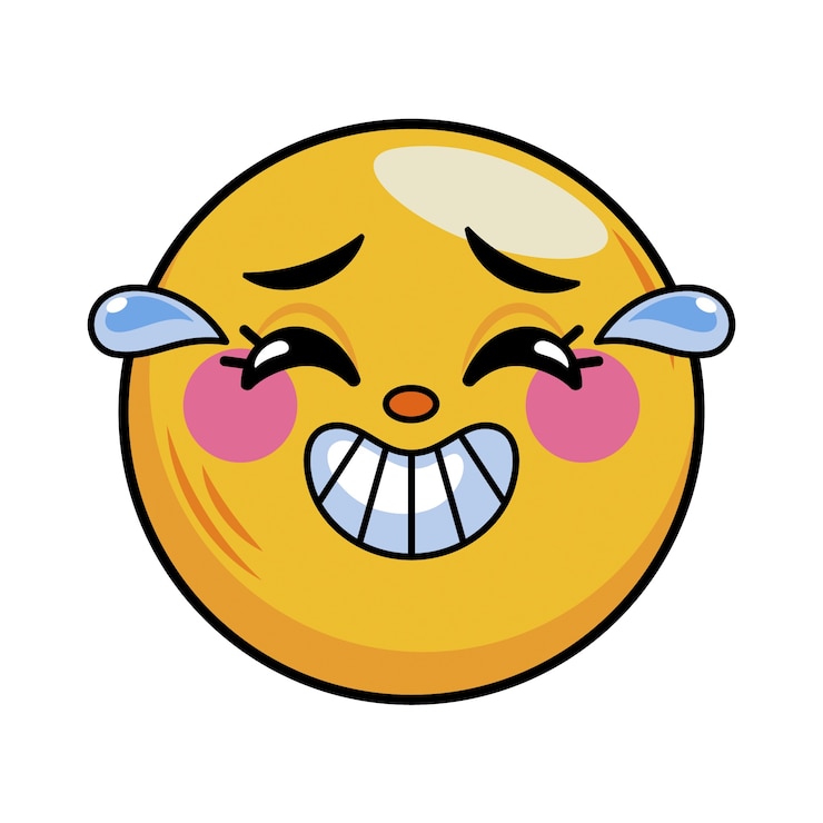 PSD grátis ilustração de emoji desenhada à mão