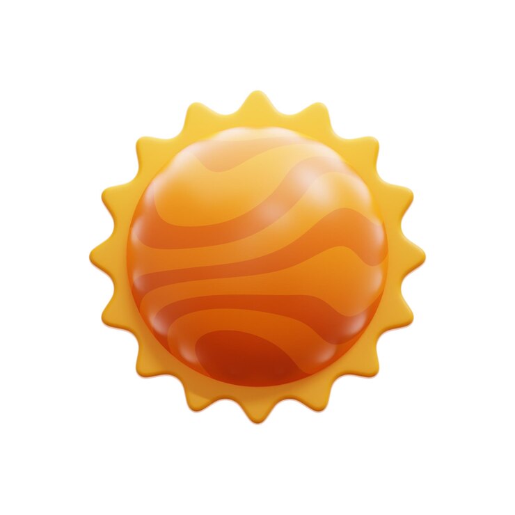 Ilustração Ramadan Kareem Sun