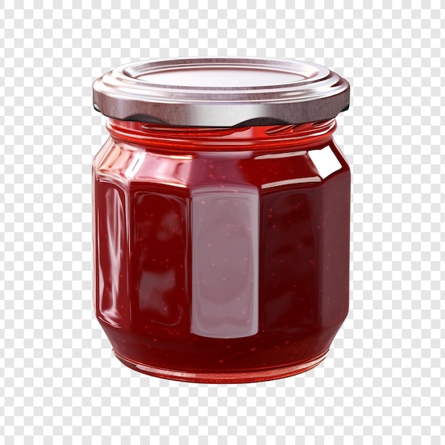 PSD grátis jam jar isolado em fundo transparente