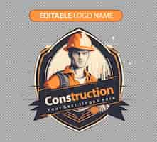 PSD grátis logotipo do construtor