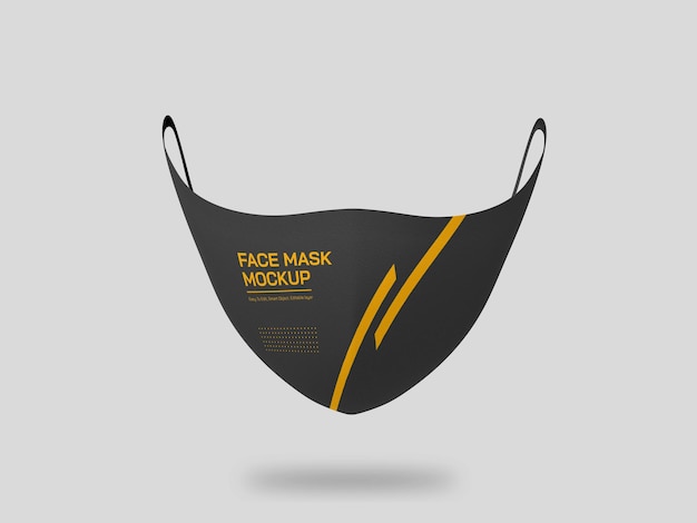 Maquete de máscara facial