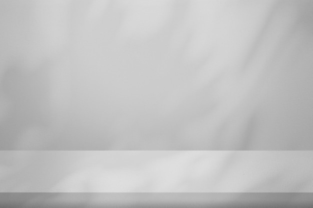 Maquete do pano de fundo do produto cinza claro psd com sombra
