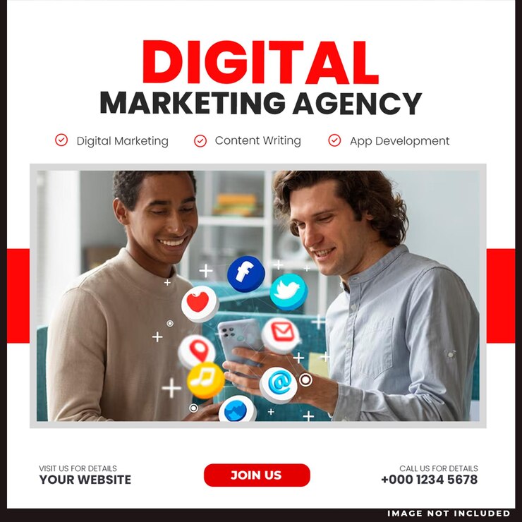 PSD grátis marketing digital mídias sociais corporativas e banner de agência ou modelo de postagem no instagram