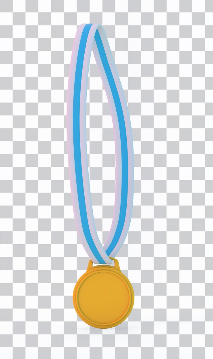 PSD grátis medalha frente