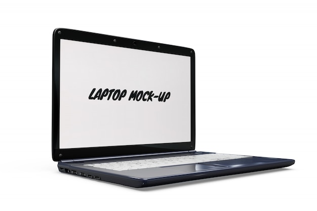 PSD grátis mock-up de laptop isolado