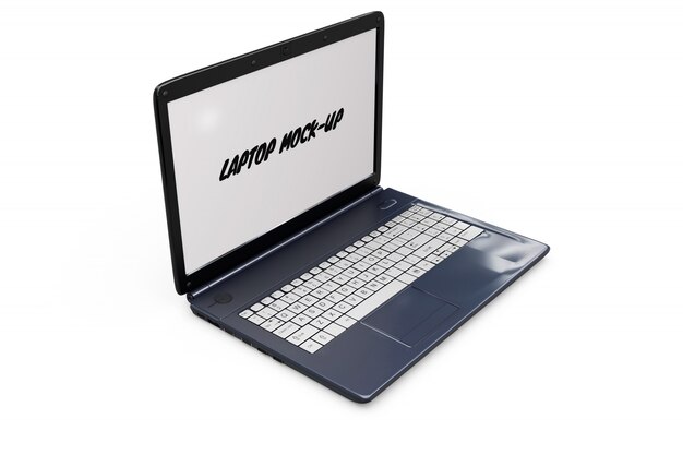 Mock-up de laptop isolado