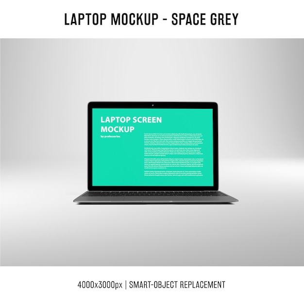 PSD grátis mockup de tela do laptop