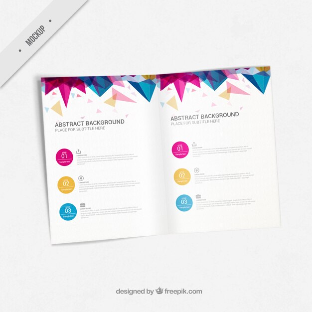 PSD grátis mockup insecto abstract