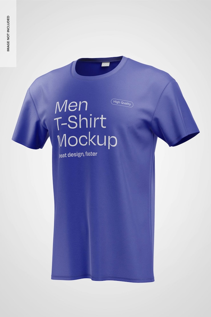 PSD grátis modelagem de camiseta masculina de frente
