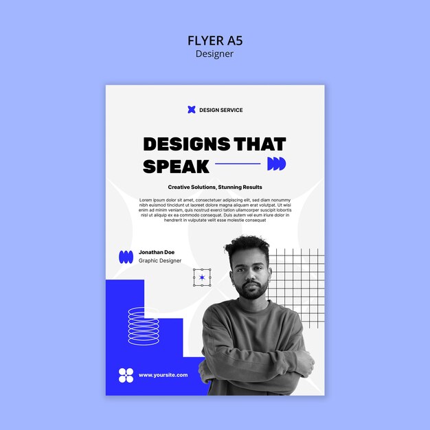 Modelo de carreira de designer