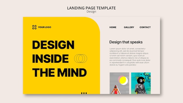 Modelo de design minimalista