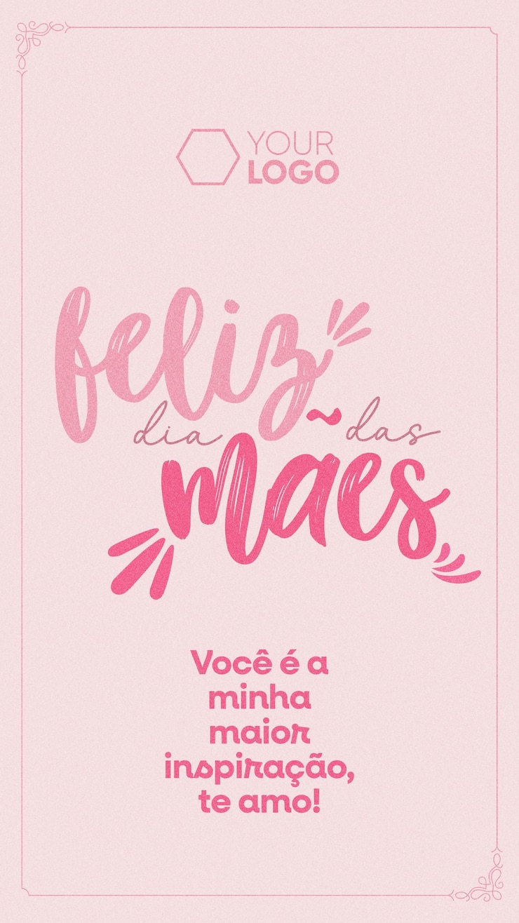 PSD grátis modelo de histórias de mídia social especial de feliz dia das mães com fundo rosa claro