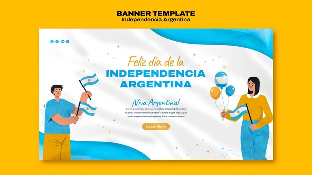 Modelo de página de destino de 9 de julho de design plano