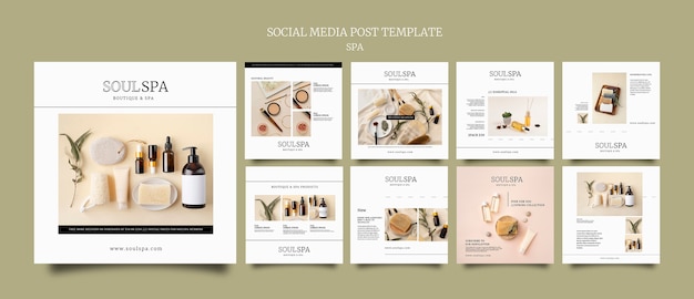 Modelo de postagem do instagram para catálogo de produtos de design plano