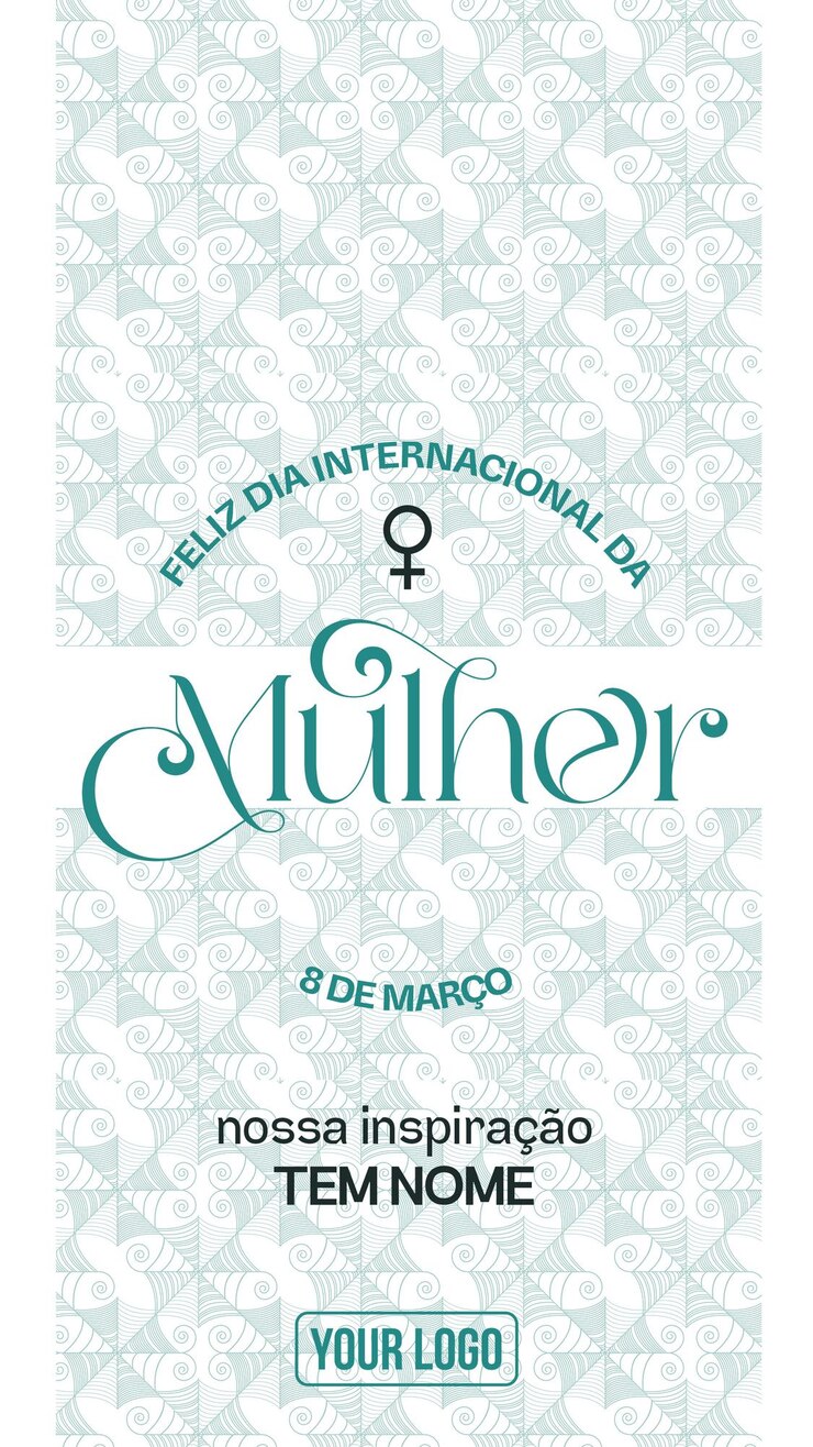 PSD grátis modelo histórias de mídia social dia internacional da mulher no brasil