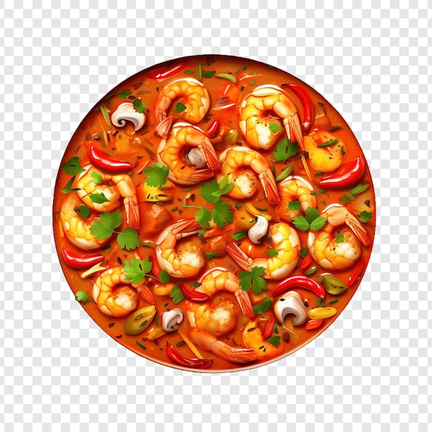 Moqueca isolado em fundo transparente