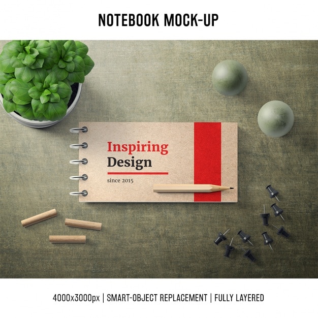 PSD grátis notebook mock up modelo