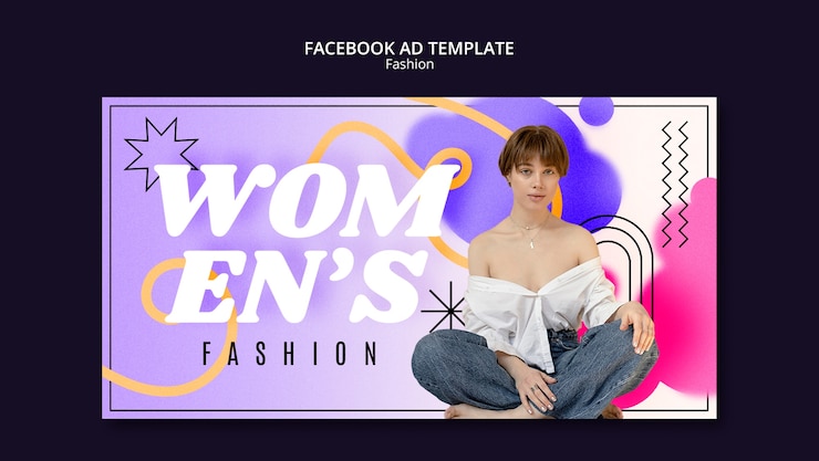 PSD grátis novo modelo de facebook de coleção de moda