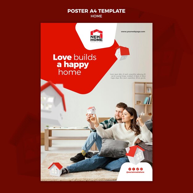 Novo modelo de pôster doméstico