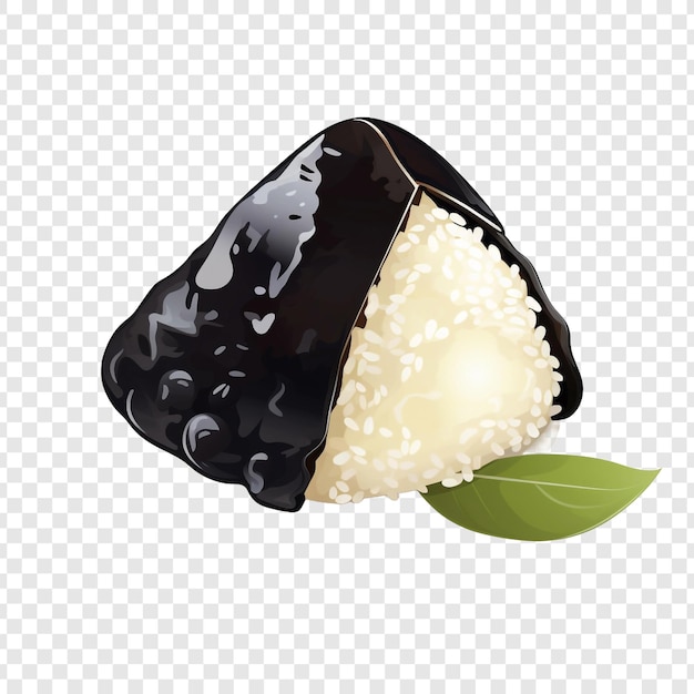 PSD grátis onigiri isolado em fundo transparente