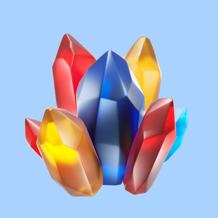 PSD grátis pacote de ícones de diamantes de videogame