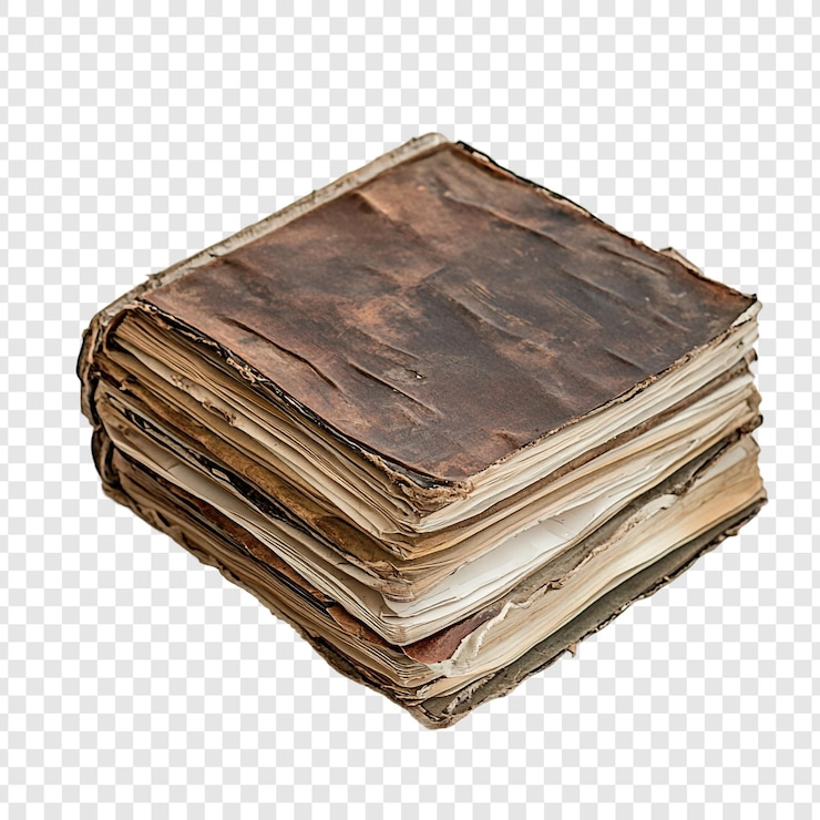 PSD grátis páginas antigas de livros antigos e artefatos históricos na capa